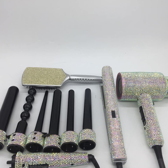 Blinged hair accessories